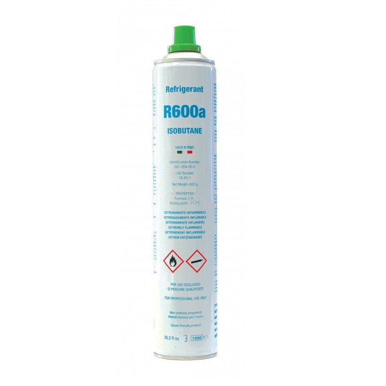 Фреон R600a Isobutan 750ml/420g TR600BB1