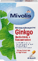 Біологічно активна добавка Mivolis Ginkgo, 40 шт.