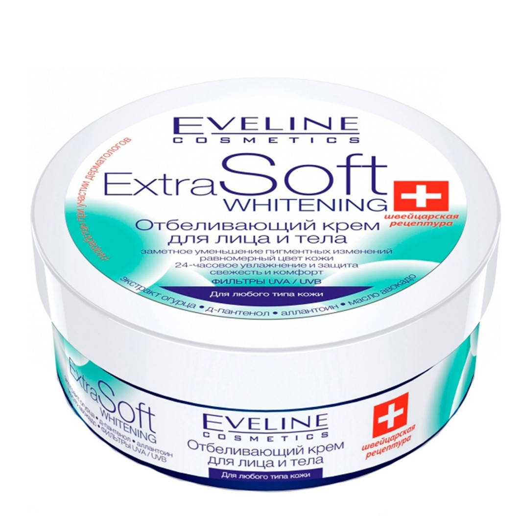 

Крем для лица и тела "Отбеливающий" Eveline Cosmetics Extra Soft Whitening
