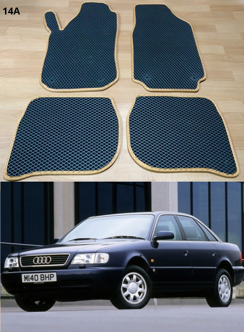 

Коврики ЕВА в салон Audi 100 / A6 (C4) '91-97, Черный