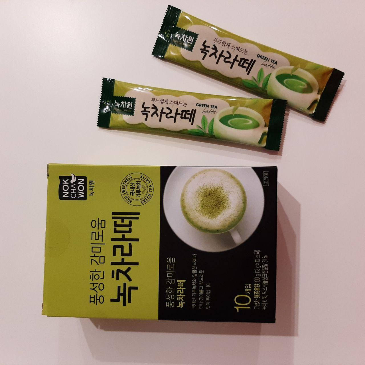 

Зеленый чай латте Green Tea Latte Nokchawon. 1 стик.