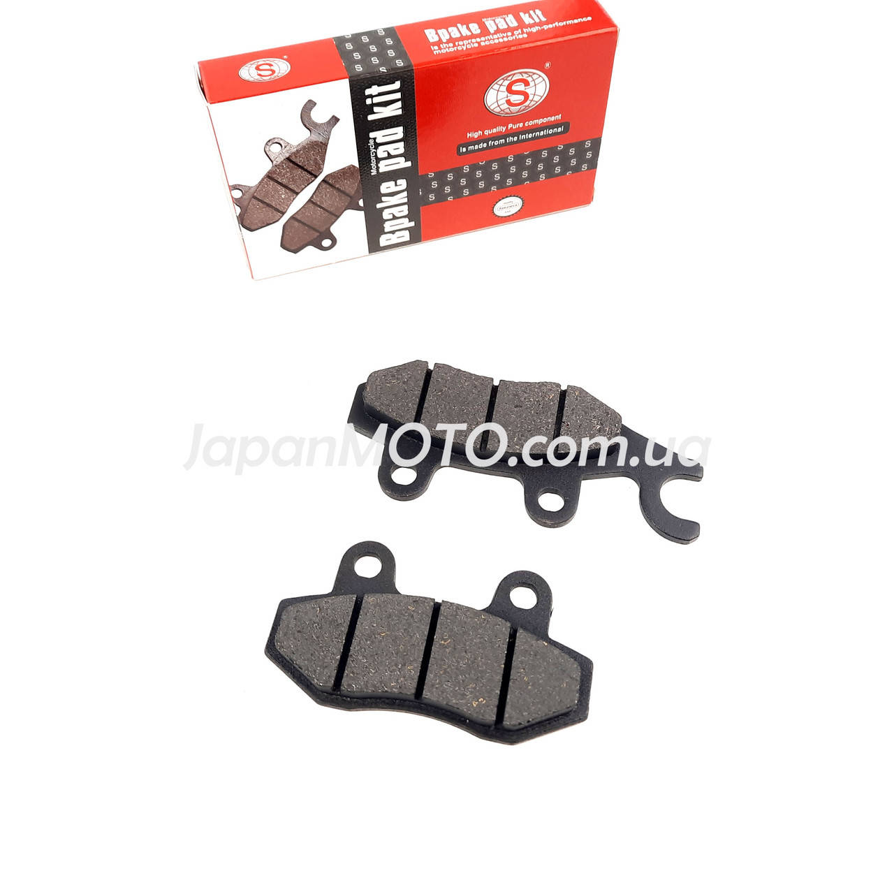 

Колодки тормозные (диск) правое ухо Viper/RACE/STORM/CG/СВ/HONDA 125/LIFAN/KYMCO/Loncin/Forte SEE