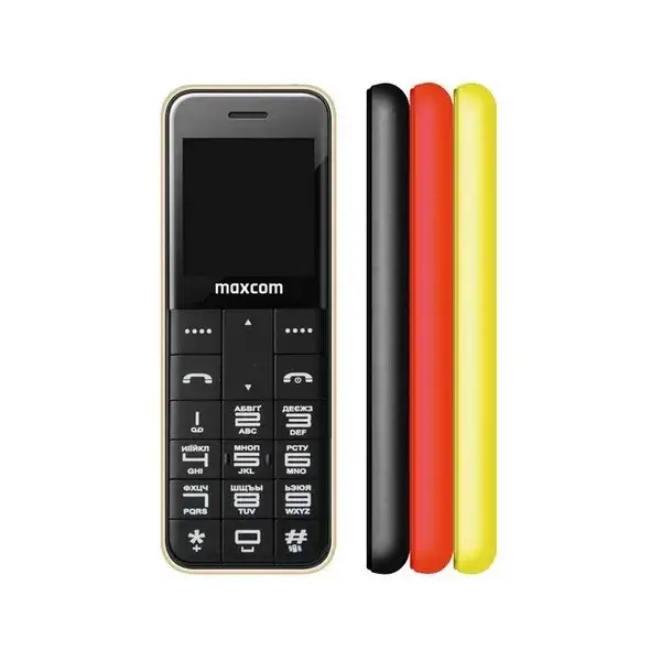 

Кнопочный телефон Maxcom MM111 Black, Черный