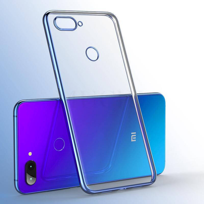

Силиконовый прозрачный чехол для Xiaomi Mi 8 Lite (бампер)