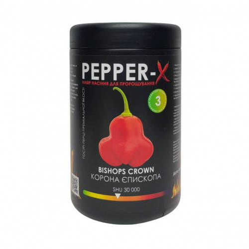 

Набор для выращивания острого перца Pepper-X Bishops Crown 750 г