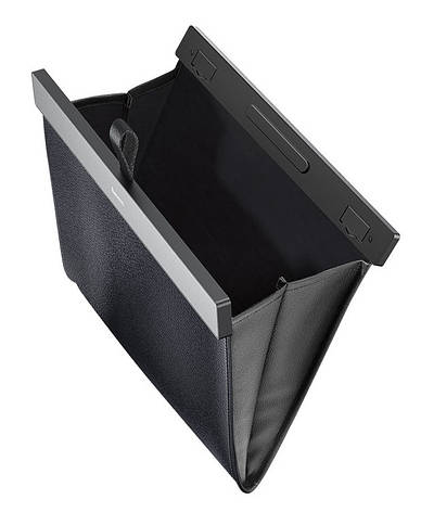 Автомобільний смітник-органайзер Baseus Large Garbage Bag Чорний (CRLJD-A01), фото 1