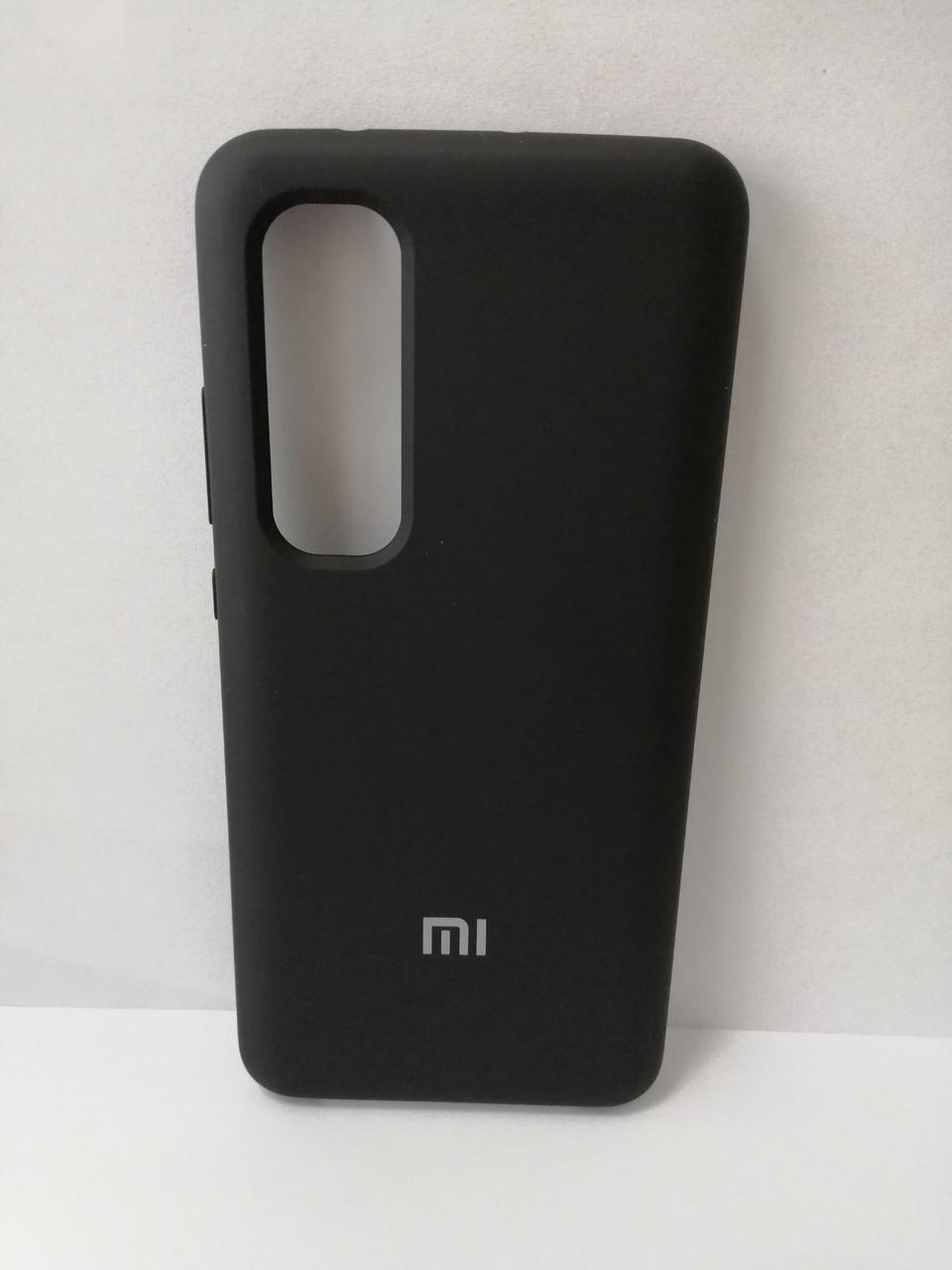 Чохол для Xiaomi Mi Note 10 Lite накладка бампер протиударний чорний