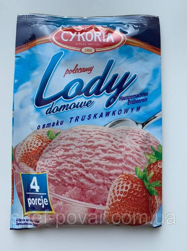 Сухе морозиво полуничне ТМ "Cykoria" 60 г, фото 1