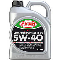 Синтетическое моторное масло MEGUIN MEGOL MOTORENOEL ULTRA PERFORMANCE LONGLIFE 5w-40 4L