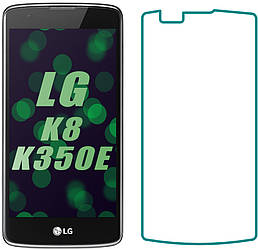 Захисне скло LG K8 K350E (Прозоре 2.5 D 9H) (Лджі К8 350)