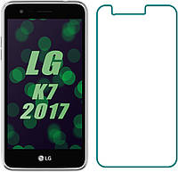 Защитное стекло LG K7 2017 (Прозрачное 2.5 D 9H) (Лджи К7 17)