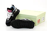 Жіночі кросівки Off White Odsy-1000 Sneaker чорні, фото 3