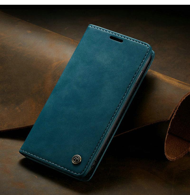 Чохол книжка Caseme з магнітом для Xiaomi Redmi Note 8 Pro зелений