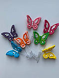 «Метелики святкові» набiр iз цукрової мастики для кондитерських виробів, фото 3