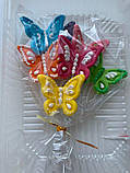 «Метелики святкові» набiр iз цукрової мастики для кондитерських виробів, фото 4