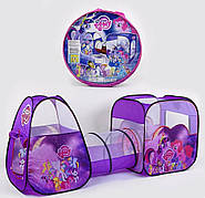 Дитячий намет будиночок із тунелем 8015PN Поні