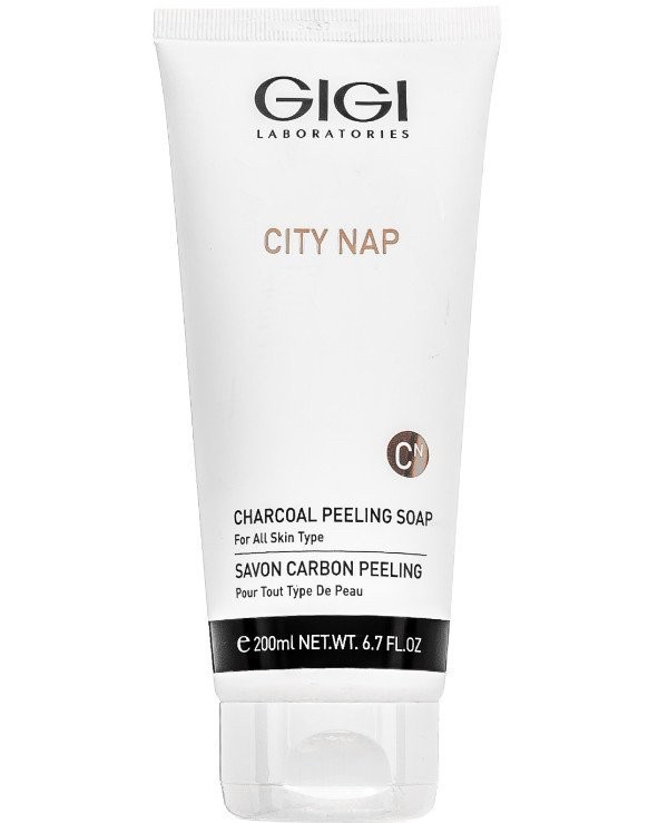 GIGI City Nap Charcoal Peeling Soap, фото 1
