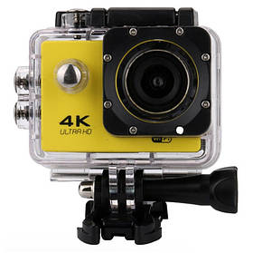 Екшн камера Action Camera 4к V3R WiFi кріплення в комплекті+водостійкий кейс для підводної зйомки