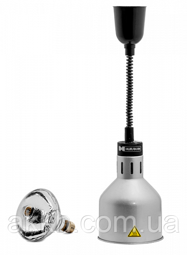 Лампа інфрачервона Hurakan HKN-DL775 silver
