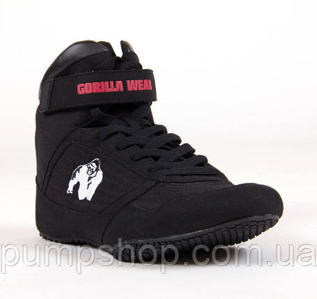 Кросівки для бодибілдингу Gorilla Wear High Tops Black 42-й розмір, фото 2