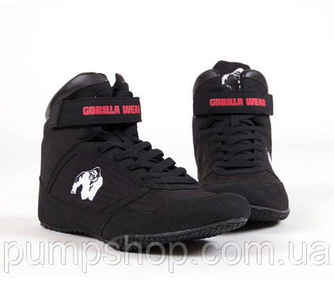Кросівки для бодибілдингу Gorilla Wear High Tops Black 42-й розмір, фото 2
