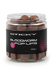 Поп ап-бойли Sticky baits BLOODWORM POP — UPS 12 mm