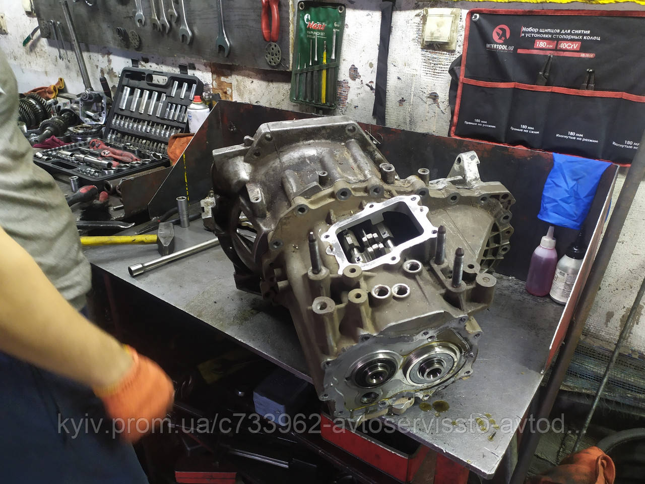 Заміна підшипників КПП Джилі Geely СК, фото 1