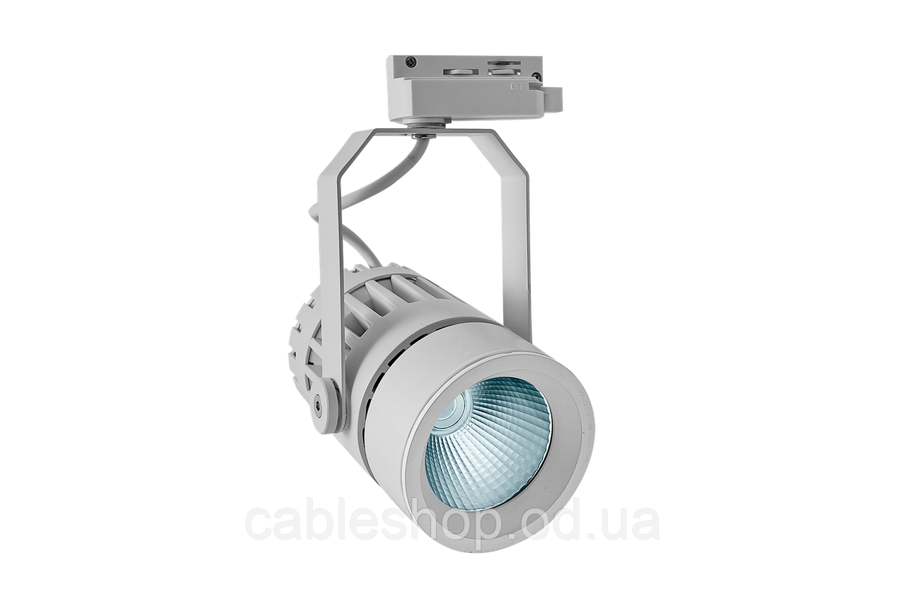 Прожектор на шинопровід VISION Shelf TRL95/30W LED Білий