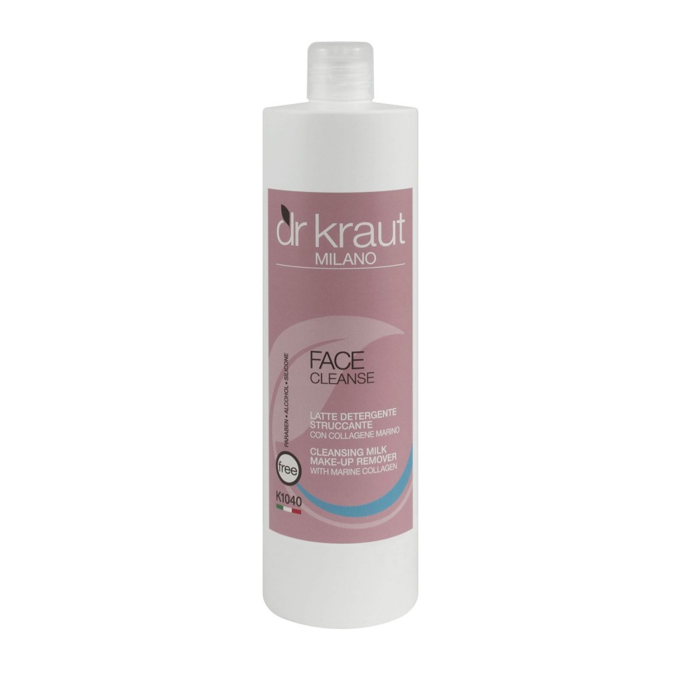 Dr. Kraut Cleansing Milk Make-Up Remover - Очищающее молочко с морским коллагеном, 500 мл - фото 1 - id-p797318640