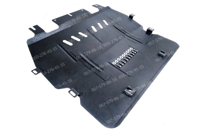 Захист двигуна та КПП Peugeot Rifter / Пежо Ріфтер (з 2018 р.), арт. 100/12, сталь 2 мм, ЩИТ, фото 1