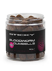 Бойли дамбелси Sticky baits BLOODWORM DUMBELLS 12mm