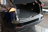Пластикова захисна накладка на задній бампер для Lexus NX 2014+, фото 3