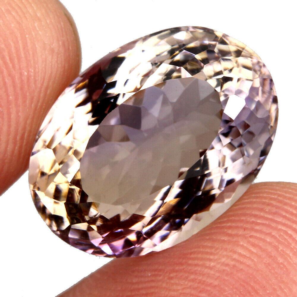 Натуральний аметрин 15.64 ct. 19x14mm