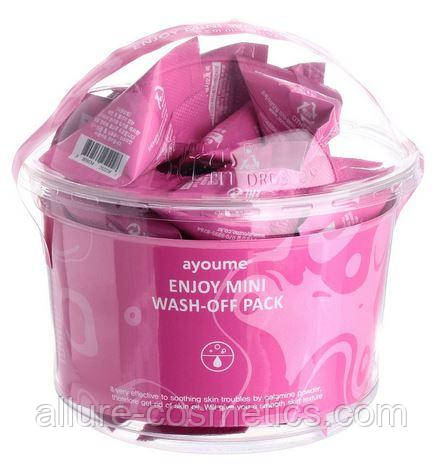 Матуюча маска для обличчя AYOUME ENJOY MINI WASH-OFF PACK 30 шт по 3 гр