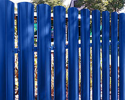 Штахетник 130мм 0,45 мм Україна глянцевий двосторонній RAL 5005 (синій)