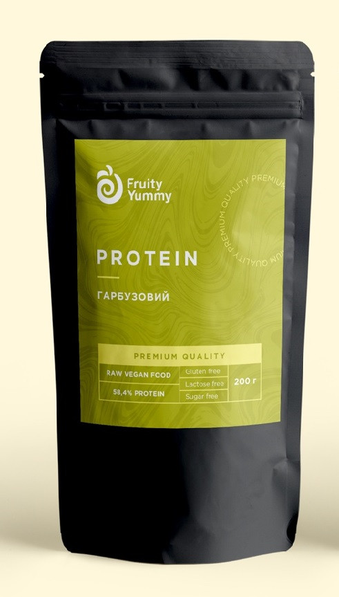 Рослинний протеїн Гарбузовий Premium, 200 г Fruity Yummy