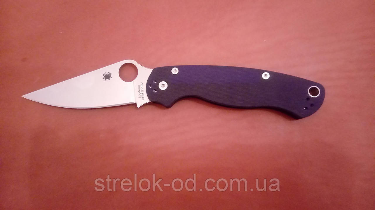 Складной нож Spyderco Paramilitary 2 Limited, S110V, Dark Blue, C81GPDBL2. Лімітований випуск.