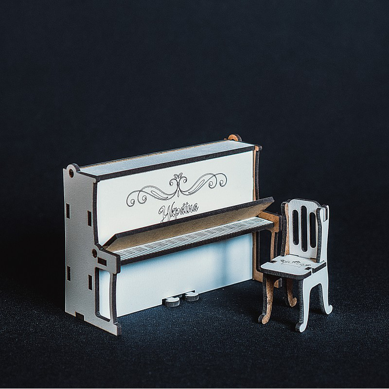 Дерев'яні іграшкові меблі "Піаніно для маленької лялечки",арт.TNR10006