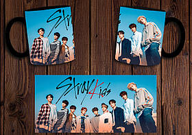 Чашка "Stray Kids" / Кружка Стрей Кідс №1 Чорний