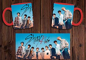 Чашка "Stray Kids" / Кружка Стрей Кідс №1 Червоний