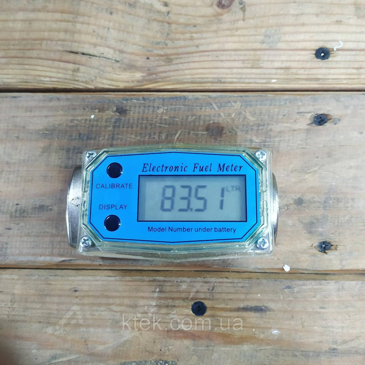 Электронный счетчик расходомер топлива Ду 25, Счётчик жидкости TF-1, фото 1