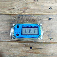 Электронный счетчик расходомер топлива Ду 25, Счётчик жидкости TF-1