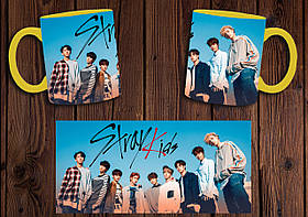 Чашка "Stray Kids" / Кружка Стрей Кідс №1 Жовтий
