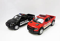 Модель машинка джип Kinsmart Ford F 150 SVT Raptor Supercrew 2013 (KT5365WPR)