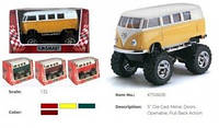 Модель KINSMART KT5060WB VOLKSWAGEN CLASSICAL BUS (OFF ROAD) метал.інерц.відкр.дв.4кол.кор