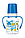 Пляшка 120 мл з малюнком і ручкою (BPA FREE), колекція "Кольорова ферма", фото 2