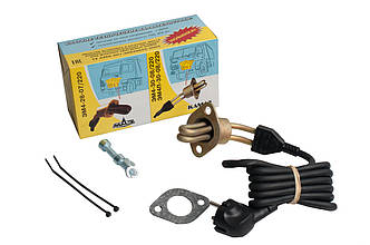 Електричний підігрівач двигуна МАЗ із дв.ЯМЗ-2Е-236,238 Автотен ЕМ4-28-0,7/220