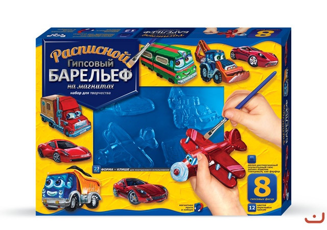 Набір для творчості "Барельєф" ВЕЛ 5 видів (10) 2699 Danko Toys