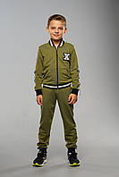 Детский спортивный костюм для мальчика Halen Хаки (134-146см) на весну осень лето