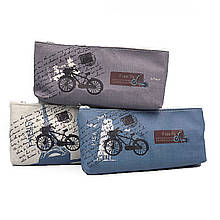 Пенал кожзам "Bike", PVC 20*8.5*3 см